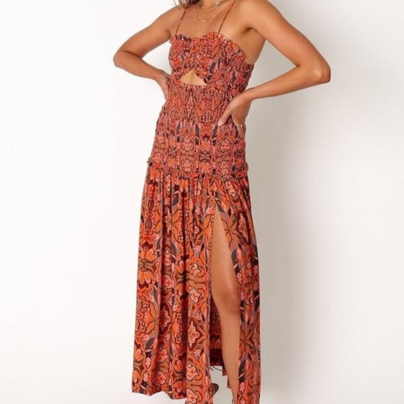 Petal & Pup Cutout Harvest Moon Dress - Picture 1 of 6